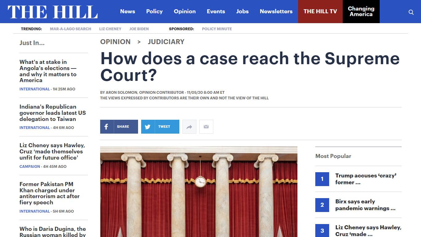 How does a case reach the Supreme Court? | The Hill